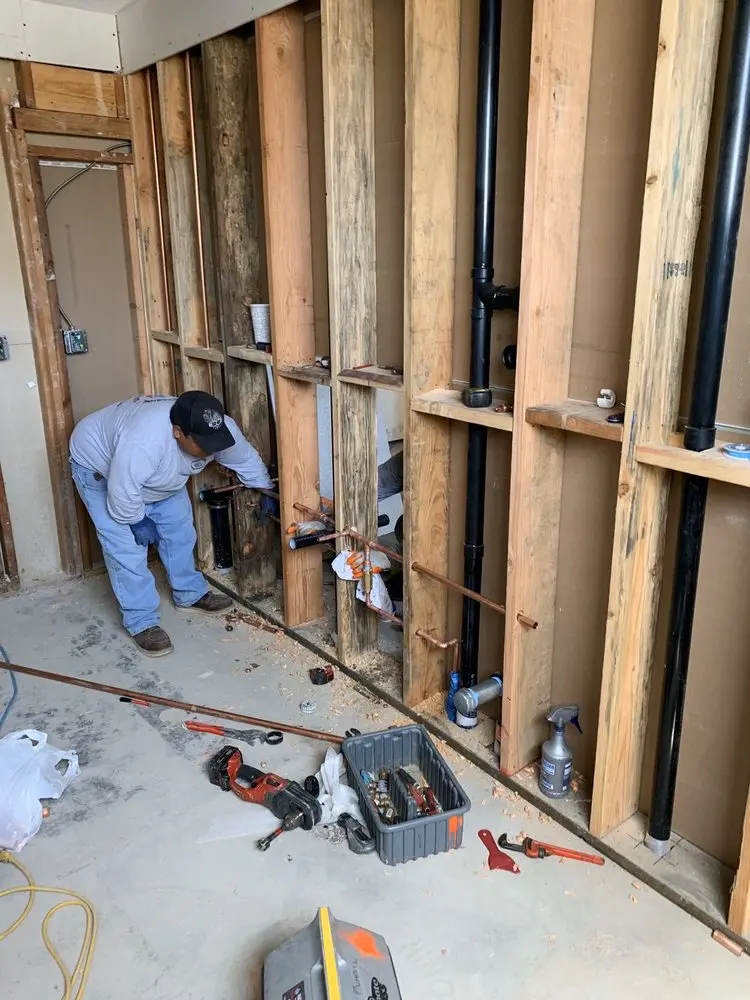 Commercial rough-in plumbing for Commercial Plumbing in Zionsville